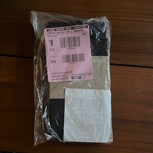 Madewell Black Swiss Dots Tights